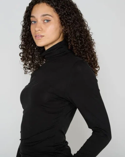 Lords Of Harlech Kate Turtleneck In Black