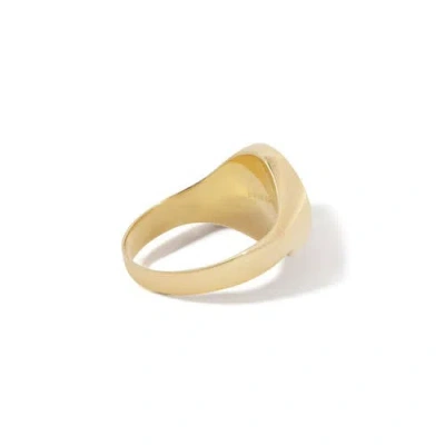 The Lovery Fine Jewelry Oval Signet Ring In Gold