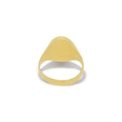 The Lovery Fine Jewelry Oval Signet Ring In Gold