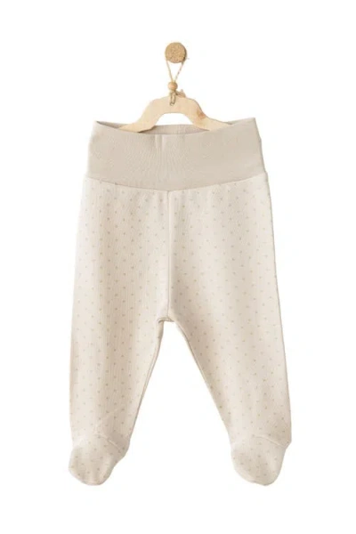 Andy Wawa Lace & Dots Baby Outfit In Pink