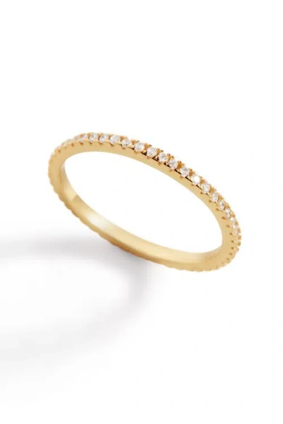 Mint & Lily Eternity Diamond Ring In Gold