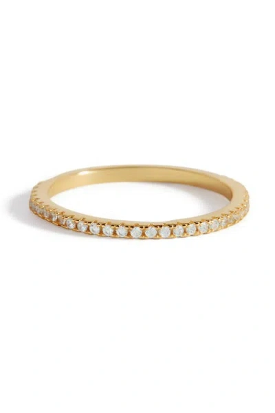 Mint & Lily Eternity Diamond Ring In Gold