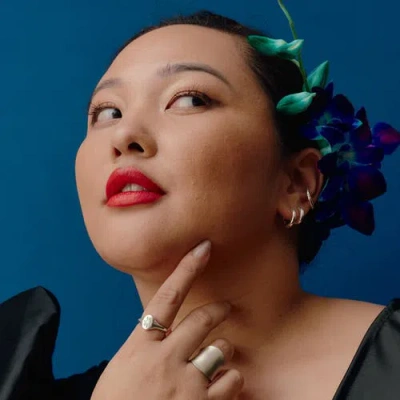 Loupn Lotus Signet Ring In Silver