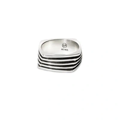 Loupn Level Up Ring In Silver