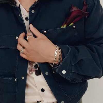 Loupn Resilience Chain Bracelet In Silver