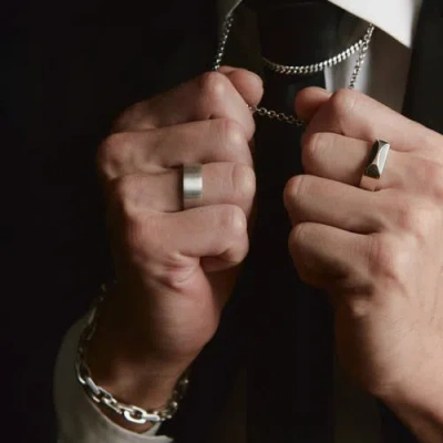 Loupn Troublemaker Ring In Silver