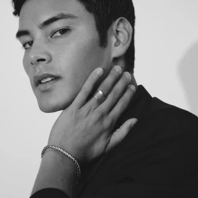 Loupn For The People Ring In Metallic