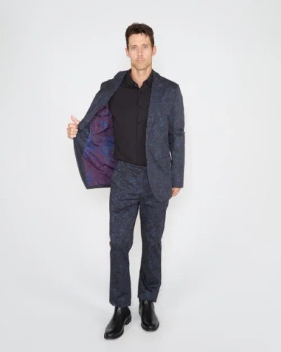 Lords Of Harlech Hadrian Blazer In Blue