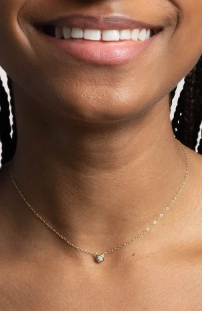 Seed2stone Center-of-attention Pendant In Gold