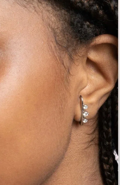 Seed2stone Straight-up Vertical Crawlers In Silver