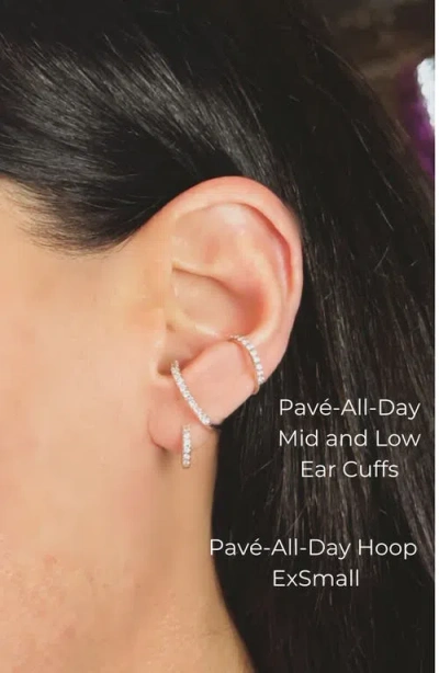 Seed2stone Pavé-all-day Ear Cuff In Metallic