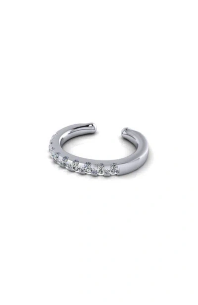 Seed2stone Pavé-all-day Ear Cuff In Metallic