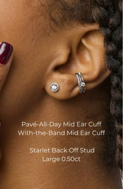 Seed2stone The Starlet Back-off Stud In Silver