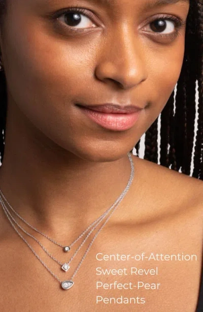 Seed2stone Center-of-attention Pendant In Silver