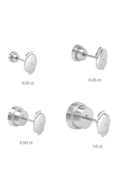 Seed2stone The Starlet Back-off Stud In Silver