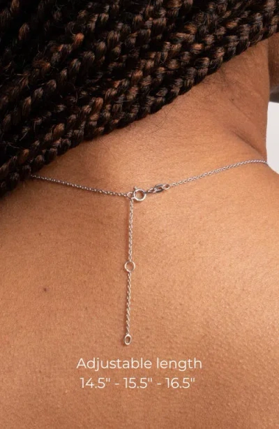 Seed2stone Uptown/downtown Choker Necklace In Silver