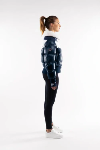 Malibu Ski Club Apres Slick Bomber In Blue