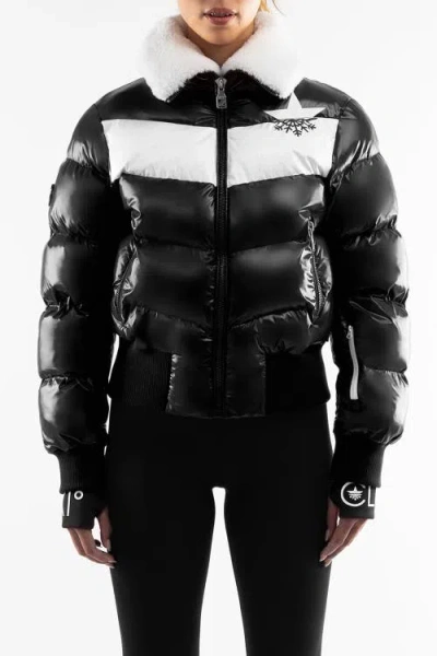 Malibu Ski Club Apres Slick Bomber In Black