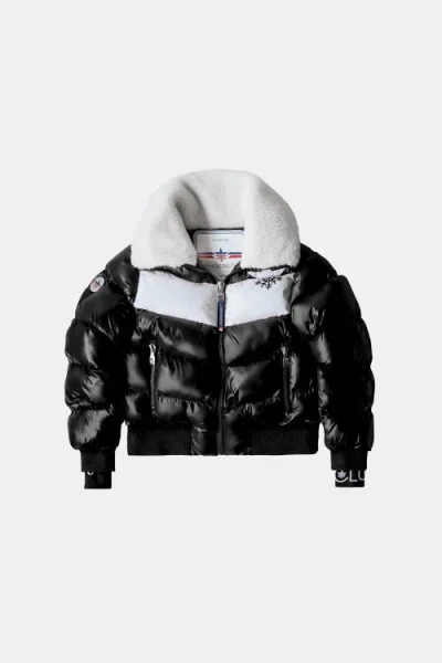 Malibu Ski Club Apres Slick Bomber In Black