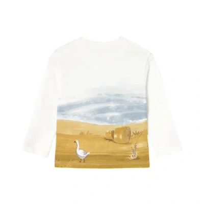 Mayoral Landscape T-shirt In White