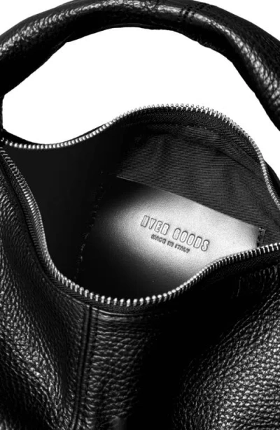 Hyer Goods Leather Mini Everday Shoulder Bag In Black
