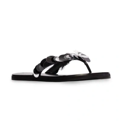 Black Suede Studio Glw Flop In Black