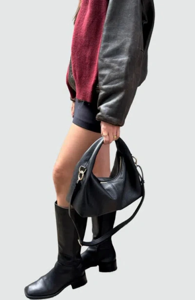 Hyer Goods Leather Mini Everday Shoulder Bag In Multi