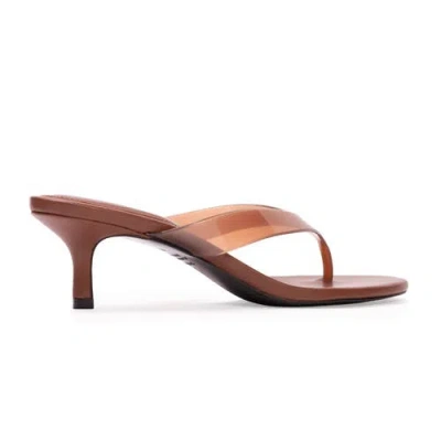 Black Suede Studio Kg 50 Sandal In Brown