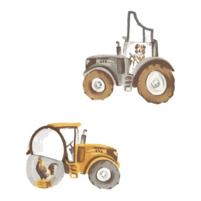 Mayoral Interactive-tractor T-shirt In White