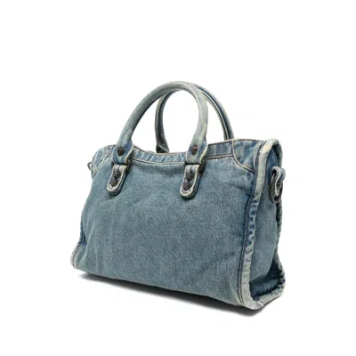 Balenciaga Blue Tote Bags Women In Blue