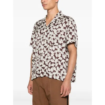 Bode Brown Shorts Men In Brown