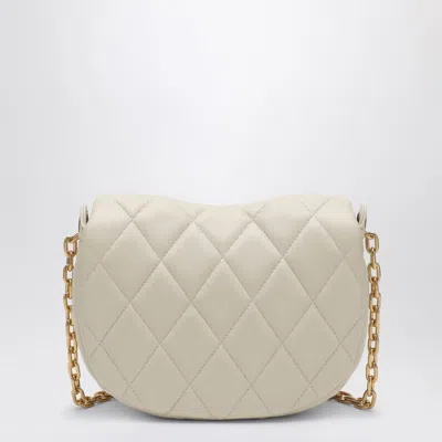 Burberry Small Rocking Horse Quilted Crossbody Bag In White