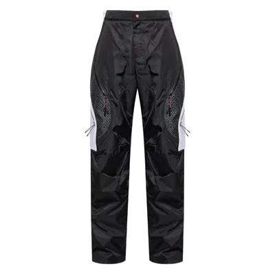 Casablanca Geometric Pattern Casual Pants In Black