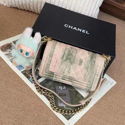 Pre-owned Chanel Women Pre-loved Bag Very Good Condition In Multi