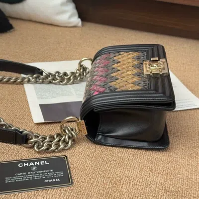 Pre-owned Chanel Women Pre-loved Bag Very Good Condition In Multi