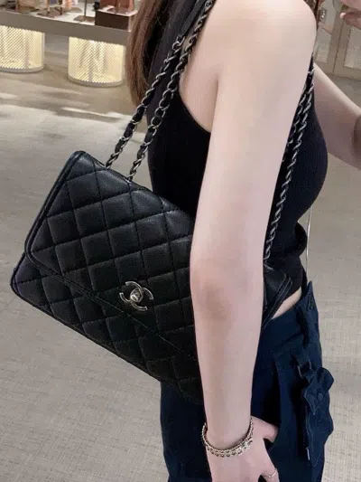 Pre-owned Chanel Women Pre-loved Bag Very Good Condition In Multi