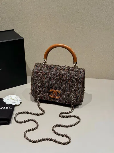 Pre-owned Chanel Women Pre-loved Bag Very Good Condition In Multi