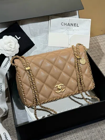 Pre-owned Chanel Women Pre-loved Bag Very Good Condition In Multi