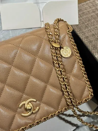 Pre-owned Chanel Women Pre-loved Bag Very Good Condition In Multi