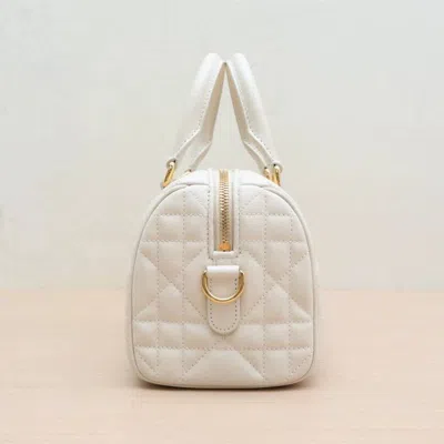 Dior Women Pre-loved Bag Very Good Condition In White