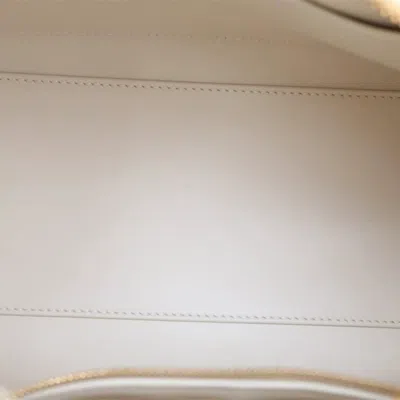 Dior Women Pre-loved Bag Very Good Condition In White