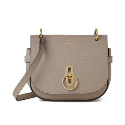 Mulberry Small Amberley Satchel Cashmere Taupe In Brown