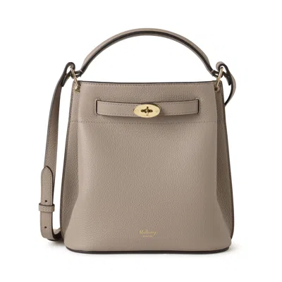 Mulberry Islington Bucket Cashmere Taupe In Brown