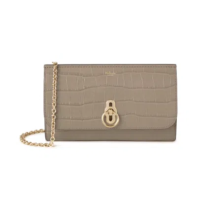 Mulberry Amberley Clutch Cashmere Taupe