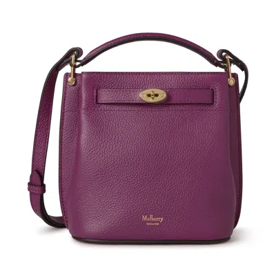Mulberry Mini Islington Bucket Orchid Bloom In Purple