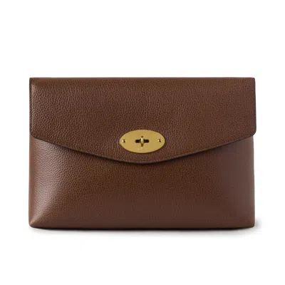 Mulberry Large Darley Cosmetic Pouch Oak