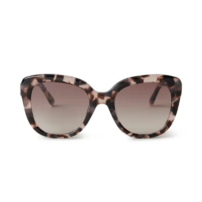 Mulberry Poppy Sunglasses Rose Havana In Brown