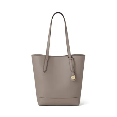 Mulberry North South Shopper Cashmere Taupe In Brown
