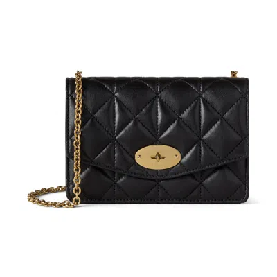Mulberry Small Quilted Darley Cross-body Bag In Black