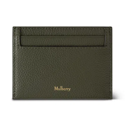Mulberry Credit Card Slip Juniper Green In Green